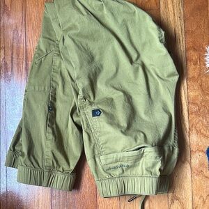 Black diamond Olive Green climbing pants